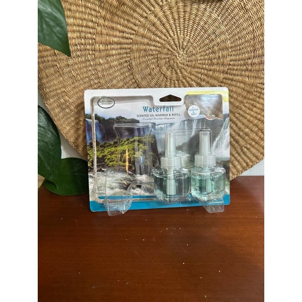 Waterfall, scented oil, warmer and refill